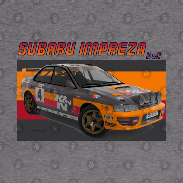 Subaru Impreza GrpA by PjesusArt